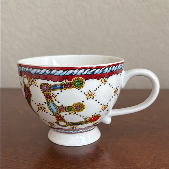 Love Red and Gold Teacup Set - Picture 5 of 14